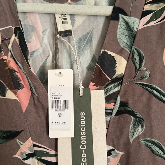 NWT Anthropologie Floral Flowy Dress Small Malai - Picture 2 of 3